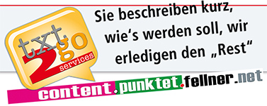 Text, Headlin für Landingpages